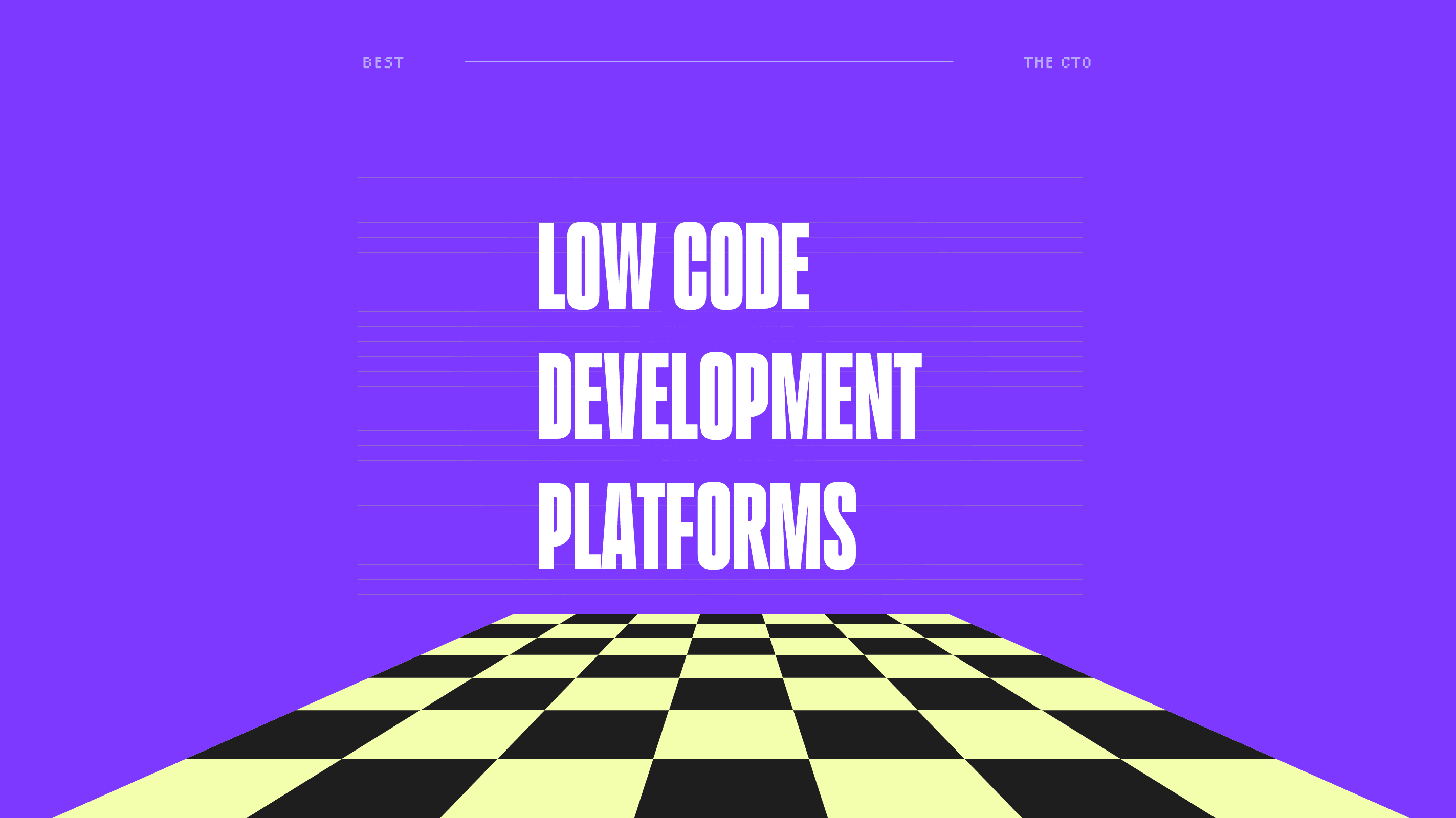 Low code development platforms best tools