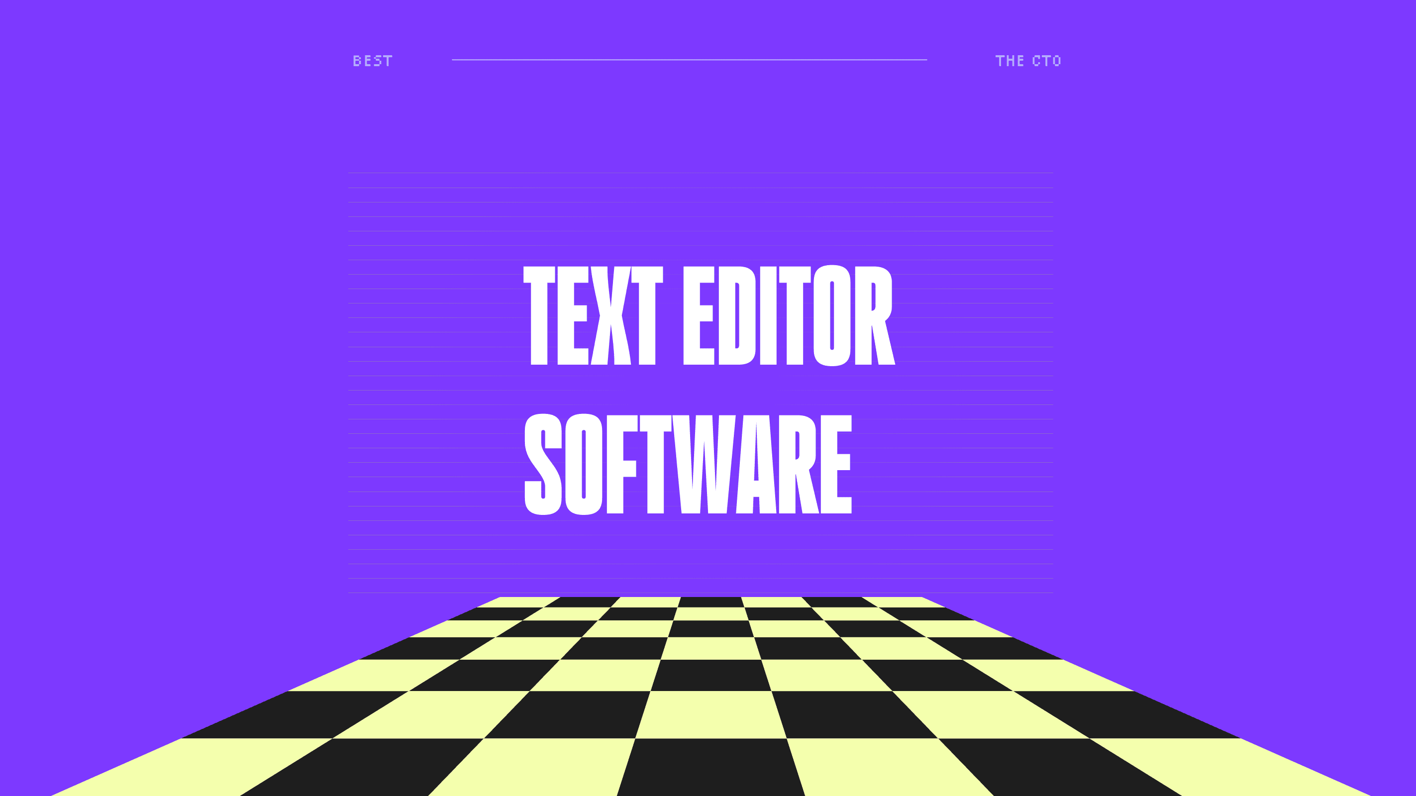 Text editor software best tools