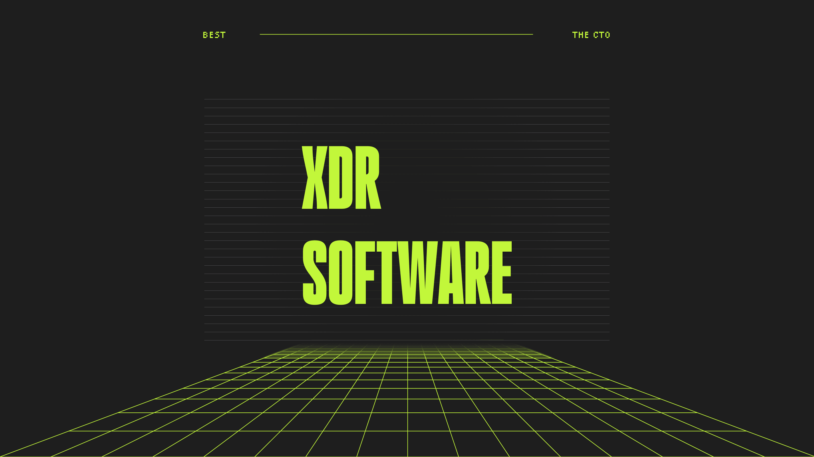 Xdr software best tools