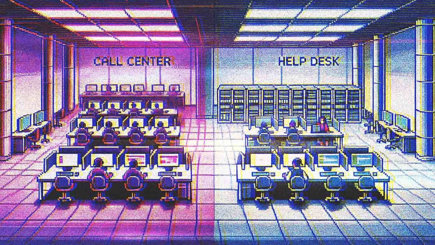 Call Center Vs Help Desk Featured Image