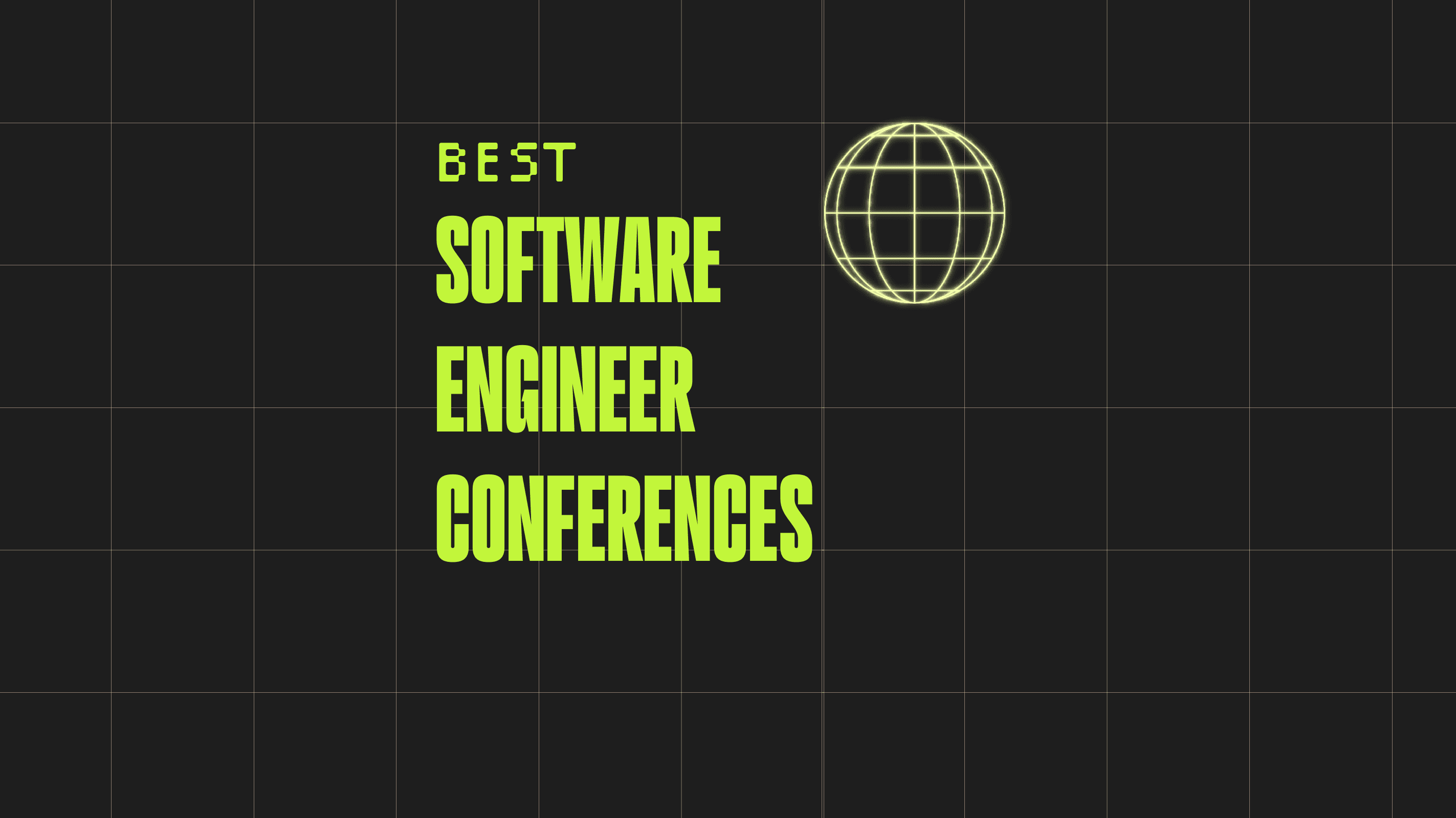 Software engineer conferences best events