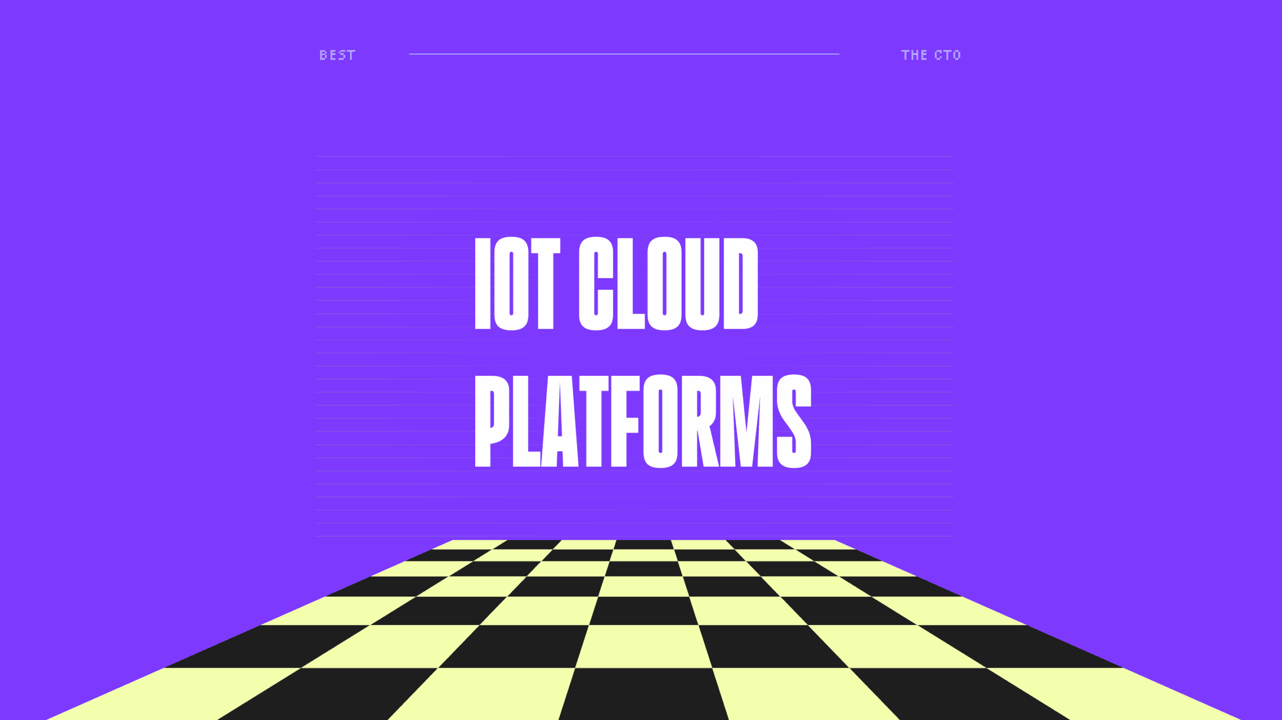 Iot cloud platforms best tools