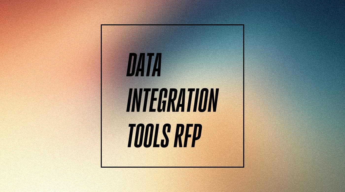 Data integration tools rfp standard editorial post 79722