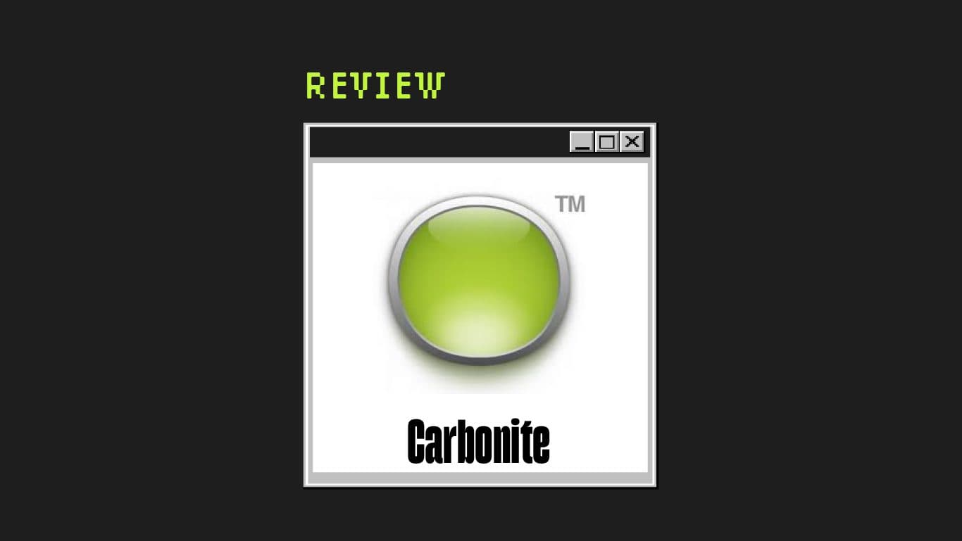 Carbonite Product Review 61887