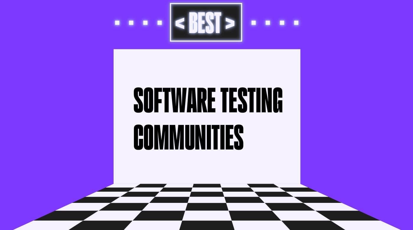Software testing communities generic best of 19317