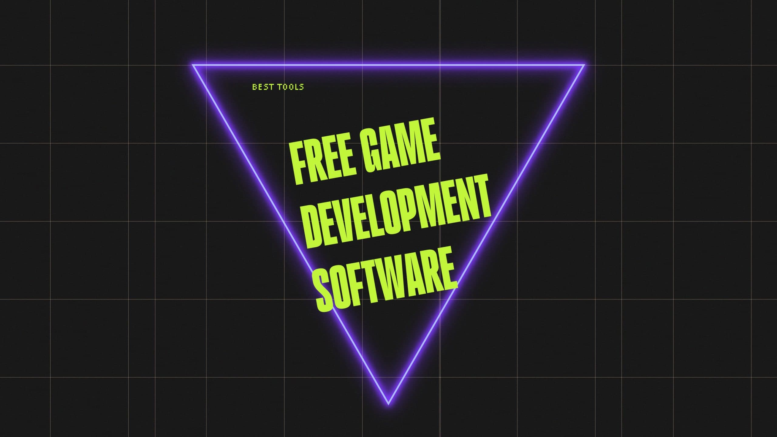 Free game development software best tools 98550
