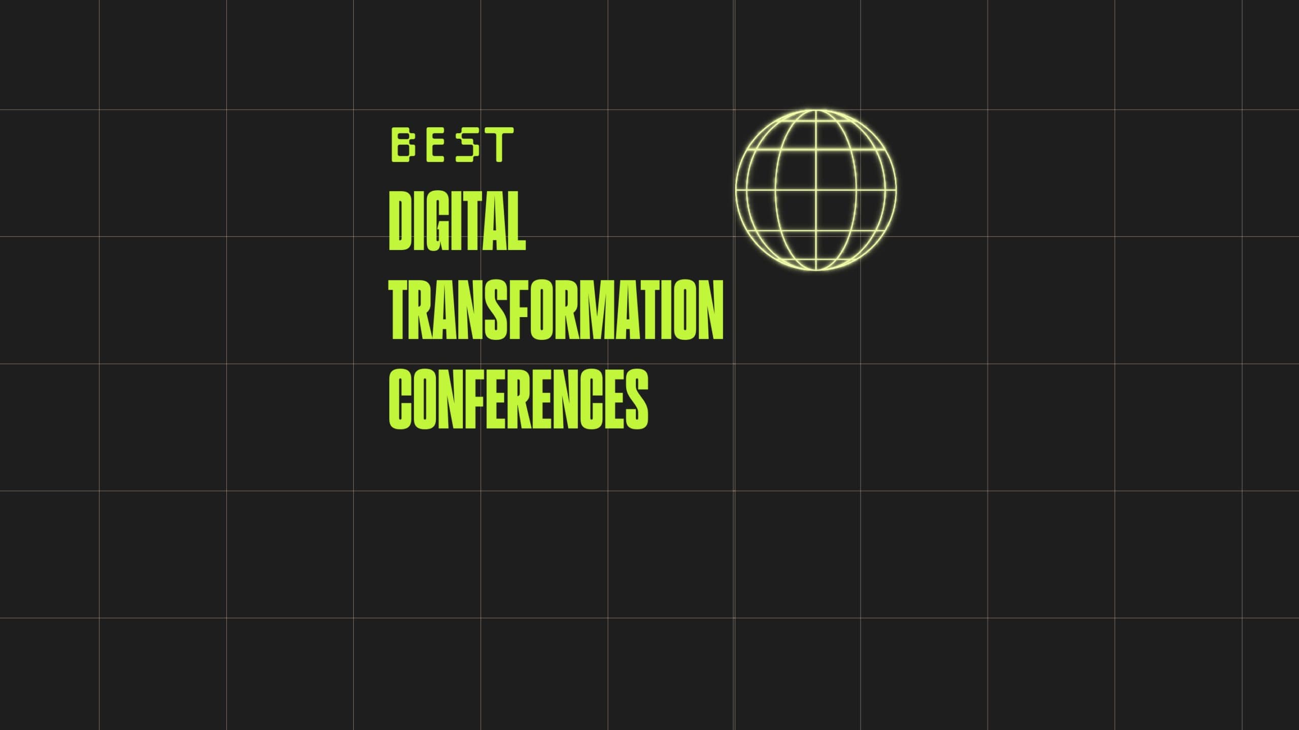 Digital transformation conferences best events 62814