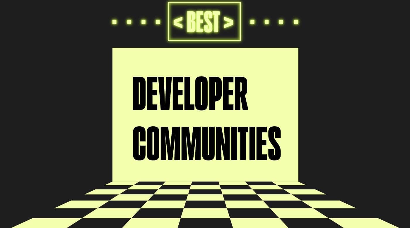 Developer communities generic best of 38411