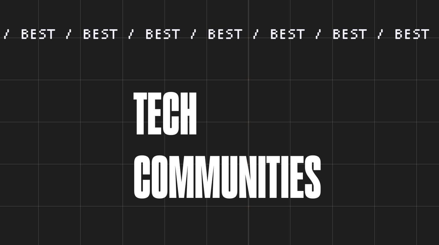 Tech communities generic best of 43887
