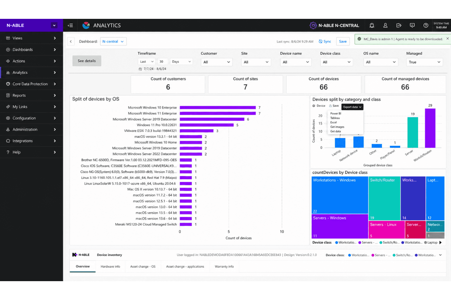 N-able unifies IT monitoring, security, and automation.