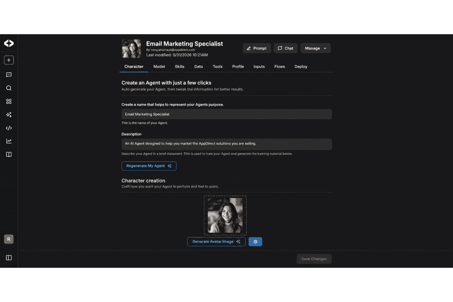 Devs.ai app builder featuring no-code AI app creation, AI agents, natural language prompts, workflow automation, and enterprise AI development.