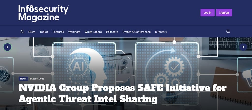 Screenshot of Infosecurity Magazine's webpage