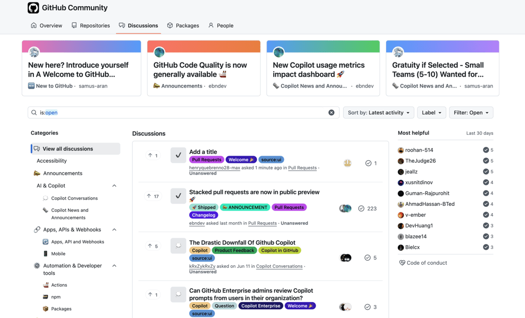 GitHub Community