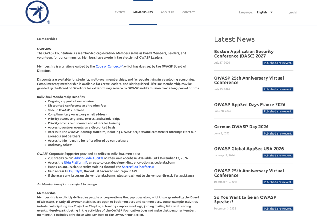 OWASP foundation overview