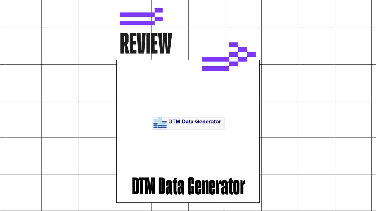 Dtm data generator Product Review 41786