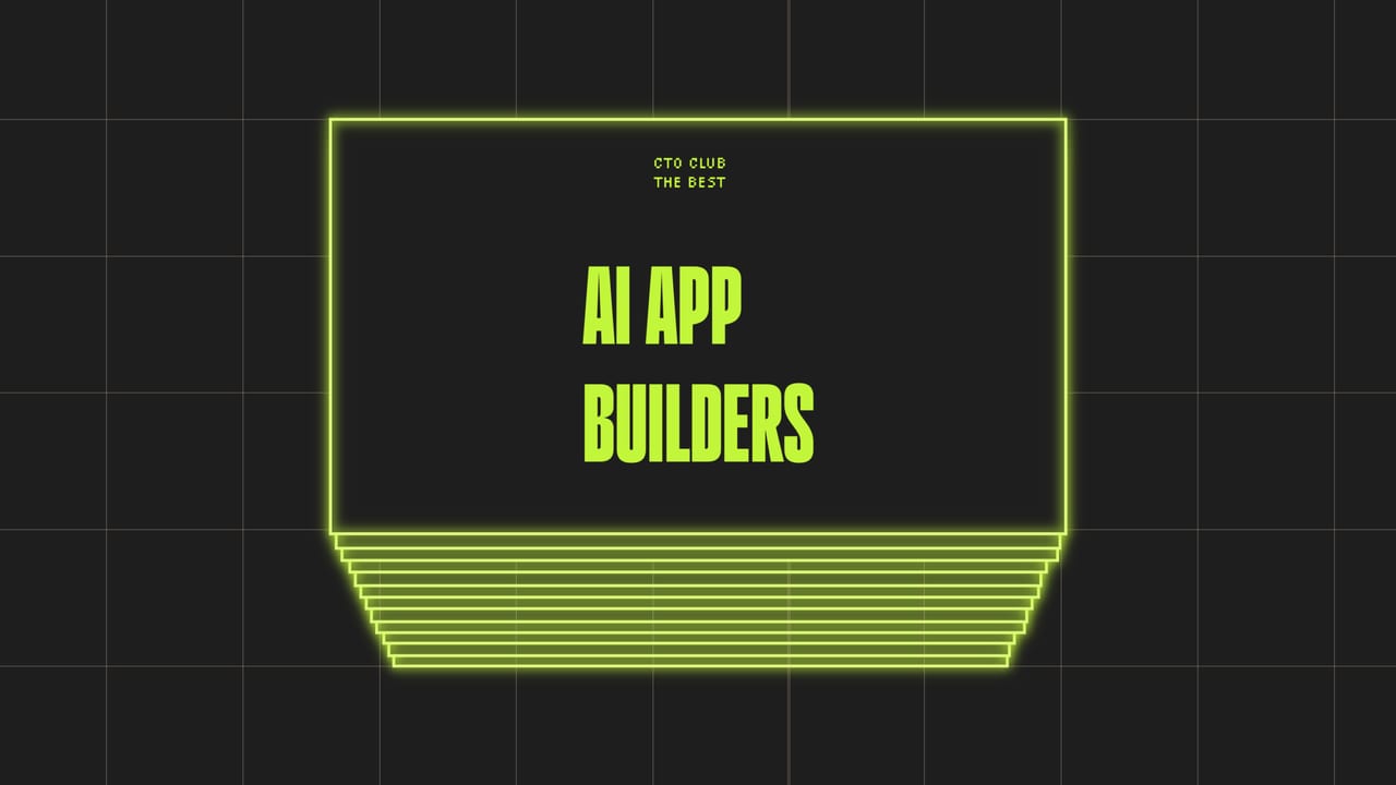 Ai app builders best tools 54564