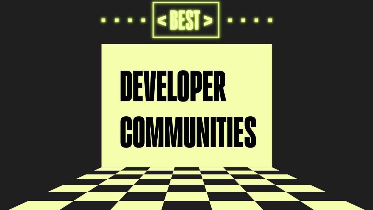 Developer communities generic best of 38411
