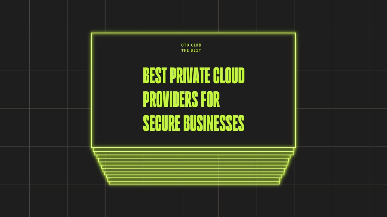 Best private cloud providers for secure businesses best tools 24192