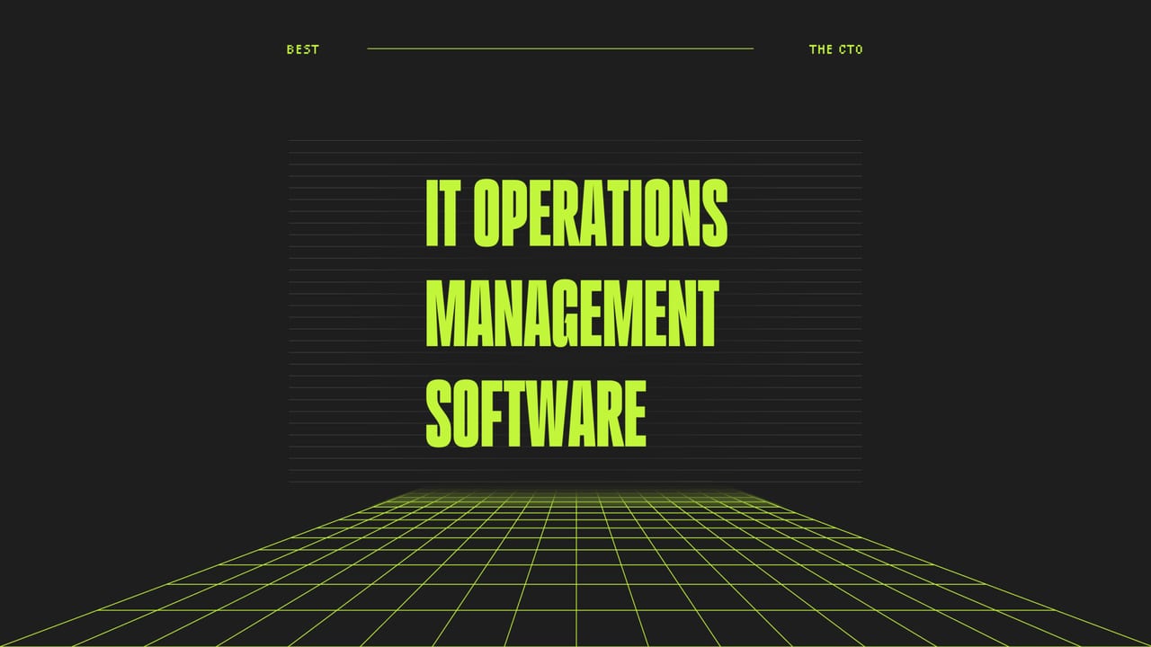 It operations management software best tools 99735
