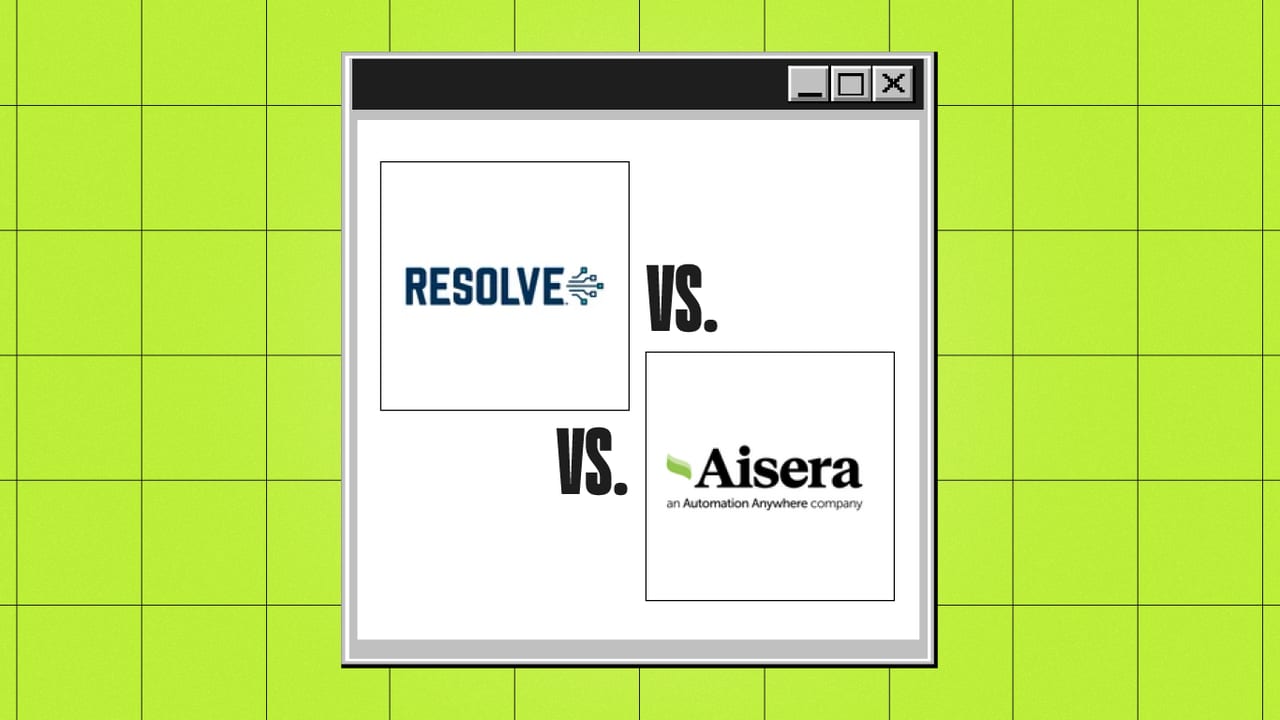 Resolve Versus Aisera 91467
