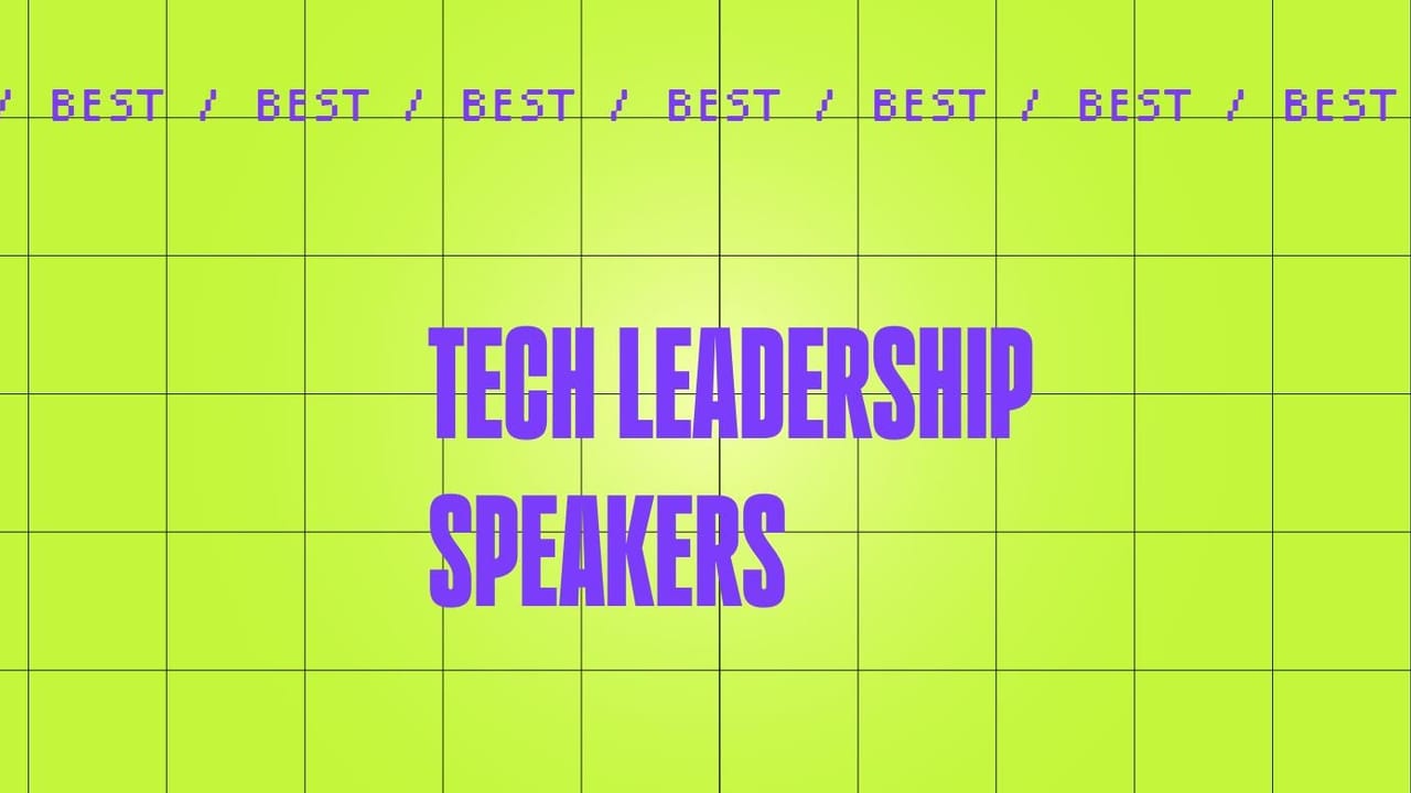 Tech leadership speakers generic best of 93817