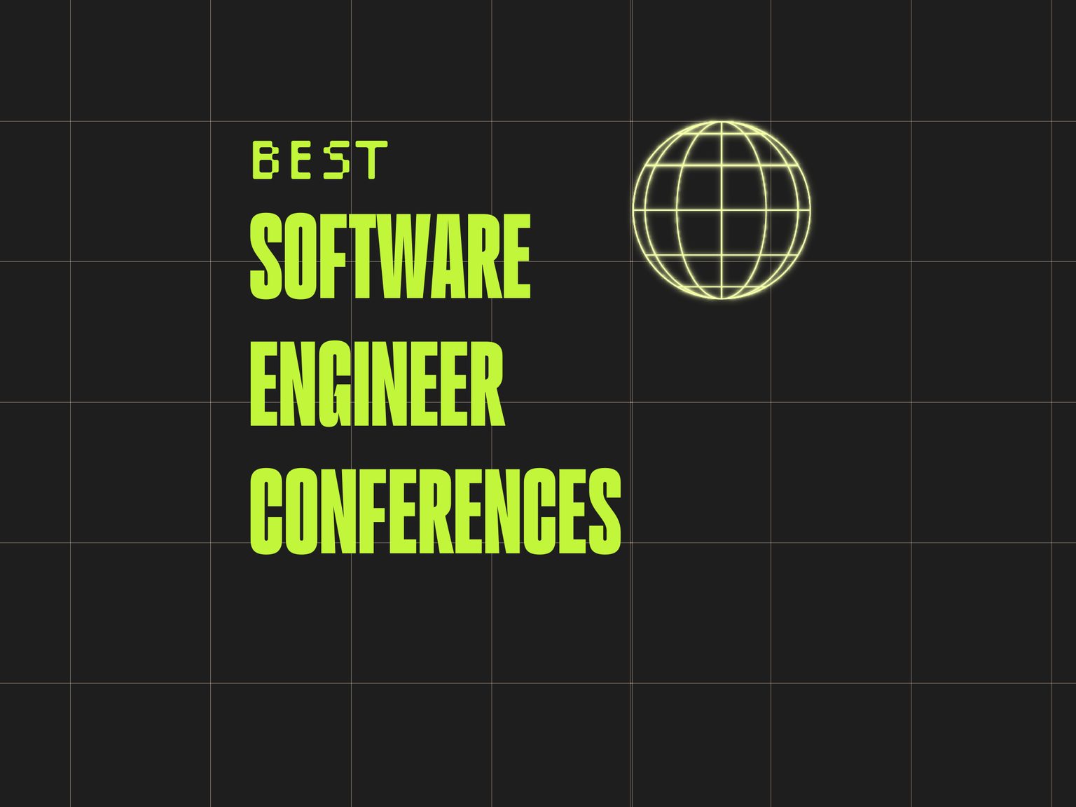 10 Software Engineer Conferences for 2026