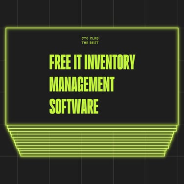 Free it inventory management software best tools