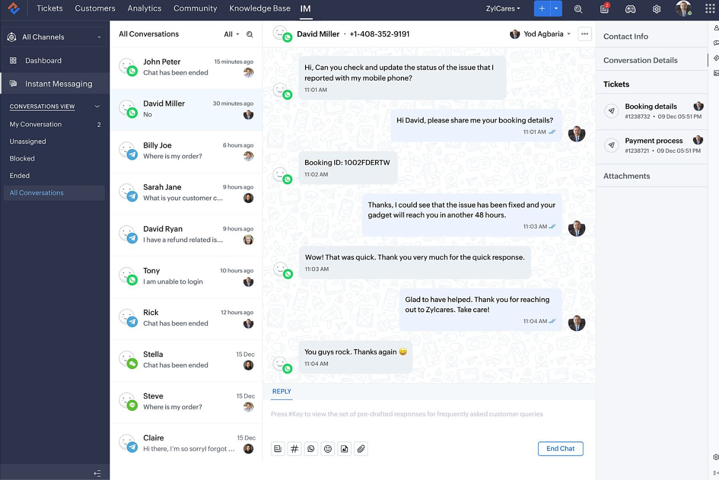 screenshot - Zoho Desk Review 2026: Pros, Cons, Features, and Pricing