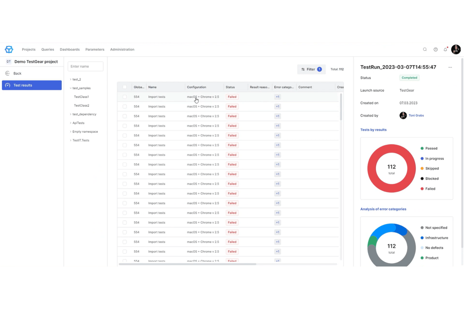 screenshot - TestGear Review 2026: Pros, Cons, Features, and Pricing