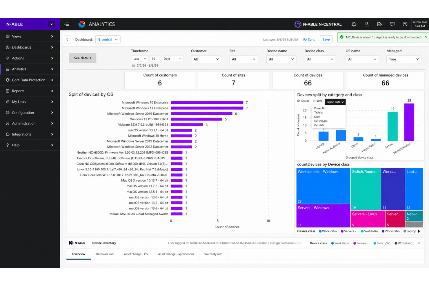 N-able unifies IT monitoring, security, and automation.