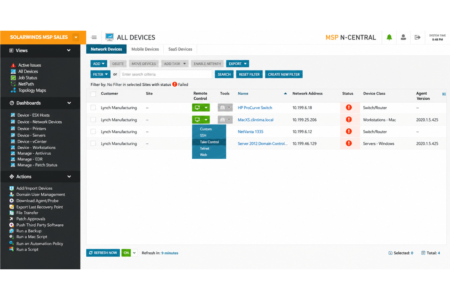 screenshot - N‑able Review: Pros, Cons, Features, and Pricing