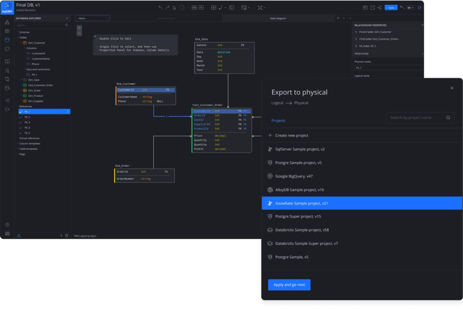 screenshot - SqlDBM Review: Pros, Cons, Features and Pricing Explained