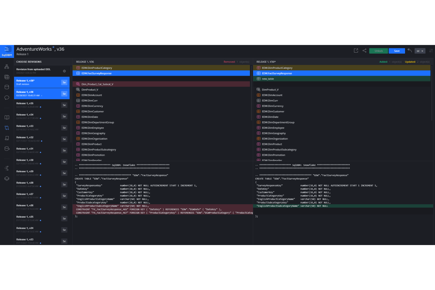 screenshot - SqlDBM Review: Pros, Cons, Features and Pricing Explained