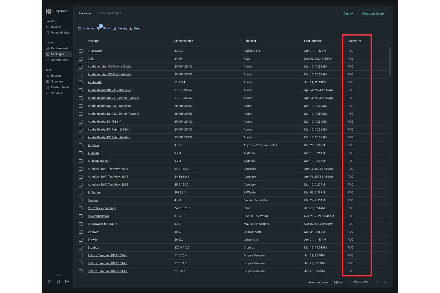 screenshot - PDQ Connect Review: Pros, Cons, Features and Pricing Explained