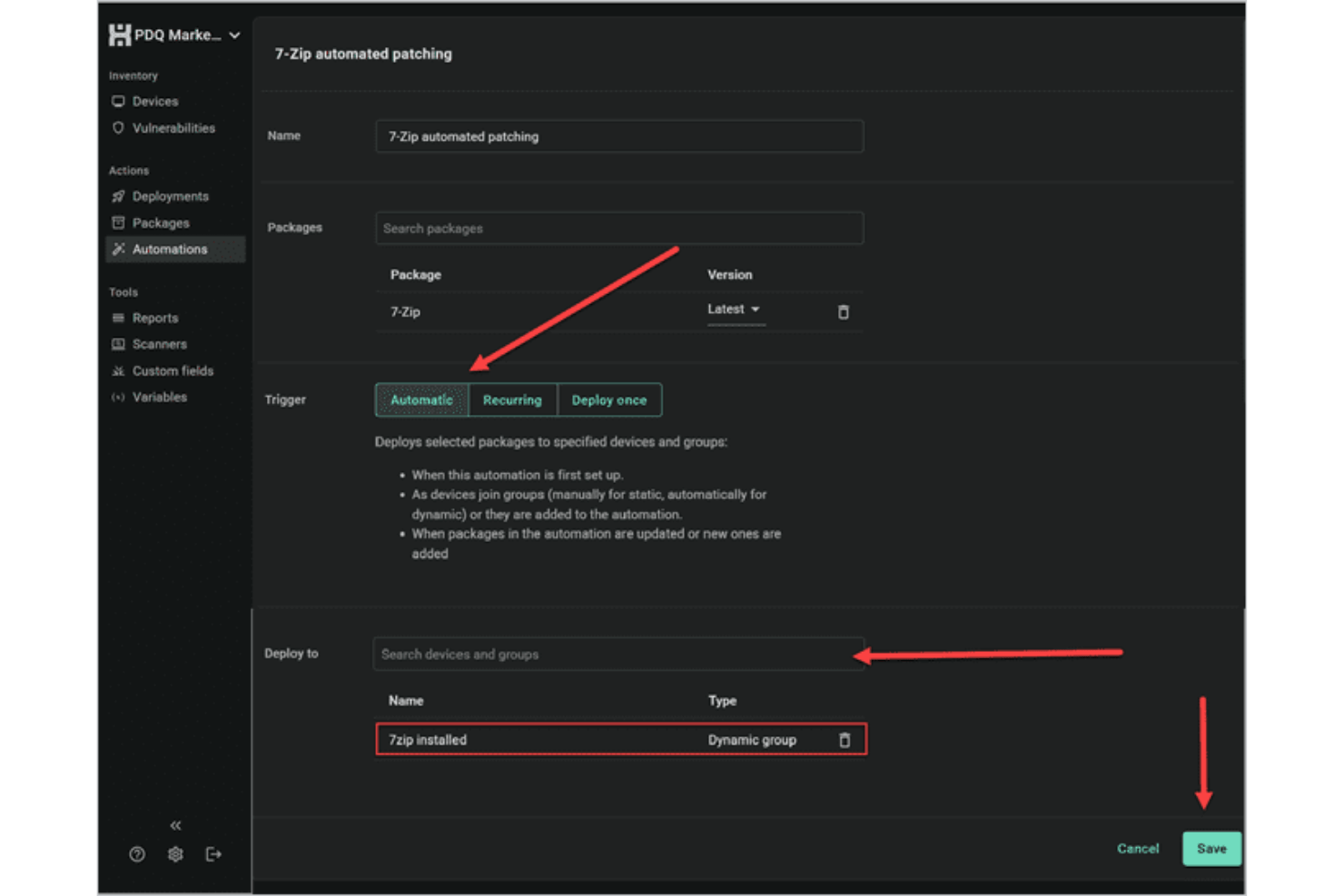 screenshot - PDQ Connect Review: Pros, Cons, Features and Pricing Explained