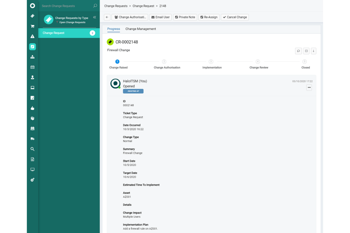 screenshot - Avis sur HaloITSM : Avantages, Inconvénients, Fonctionnalités et Aperçu des Tarifs