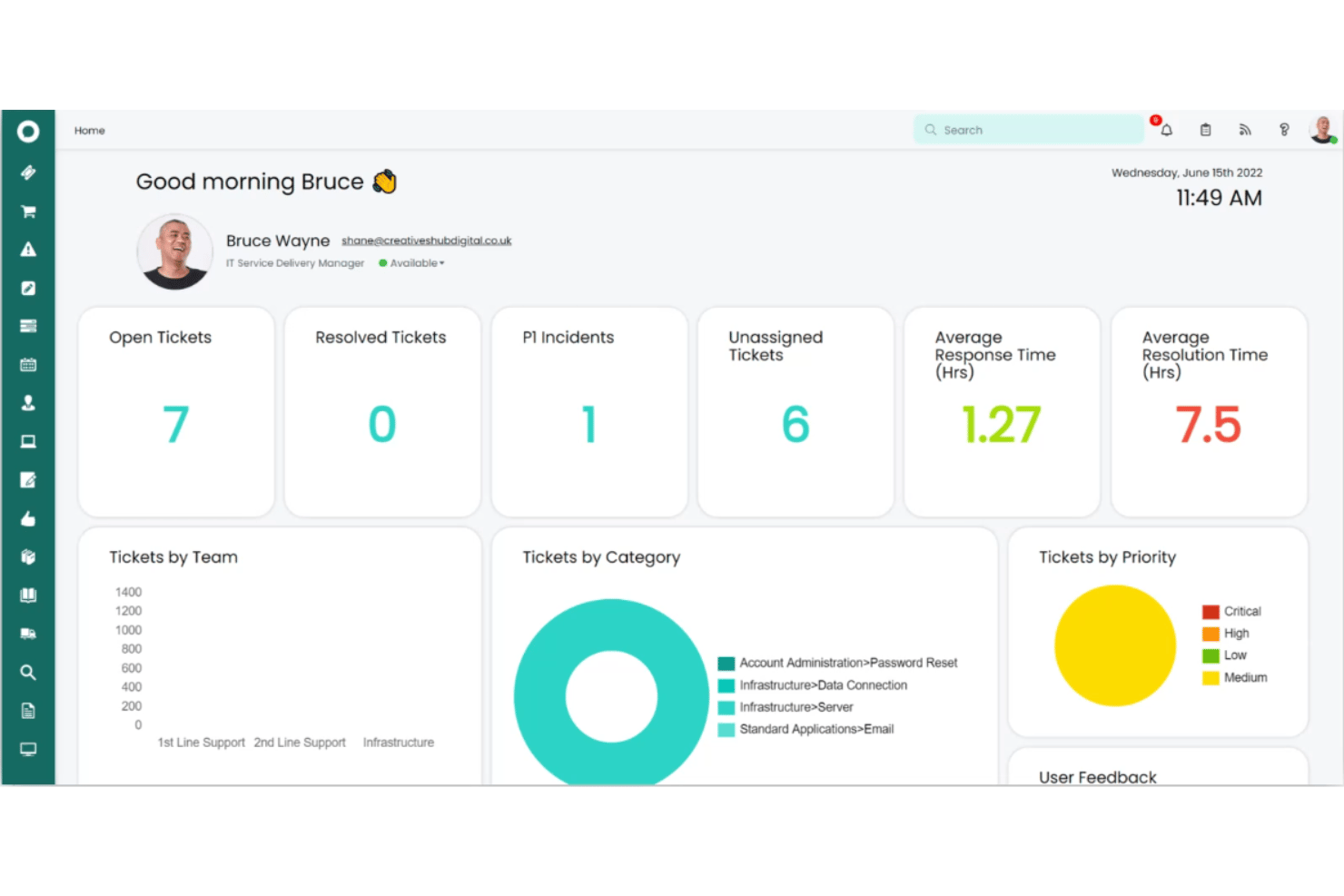 Unified ITSM platform for ticketing, automation, and asset management.