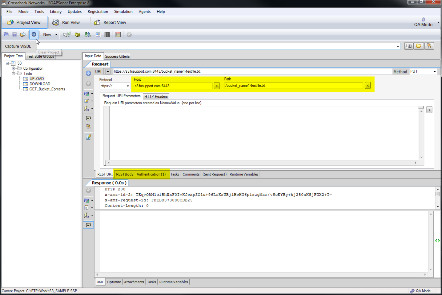 Crosscheck Networks SOAPSonar validates and monitors API performance and behavior.