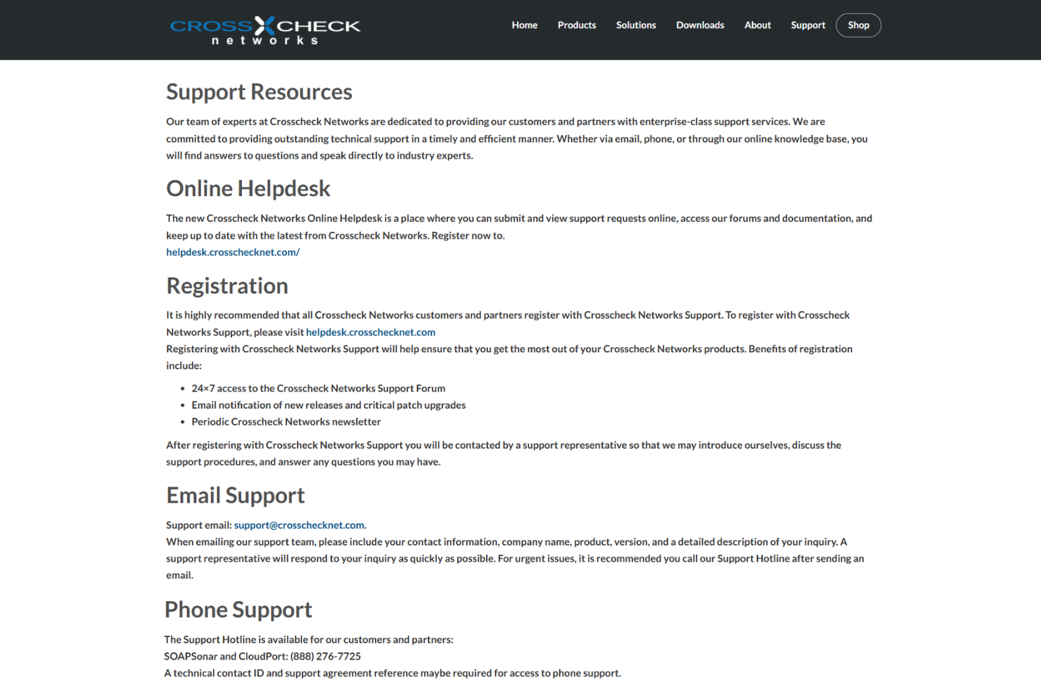 SOAPSonar support