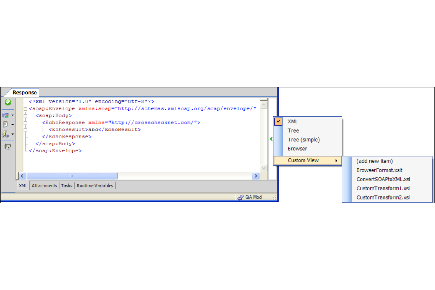 Crosscheck Networks SOAPSonar XML signatures and encryption