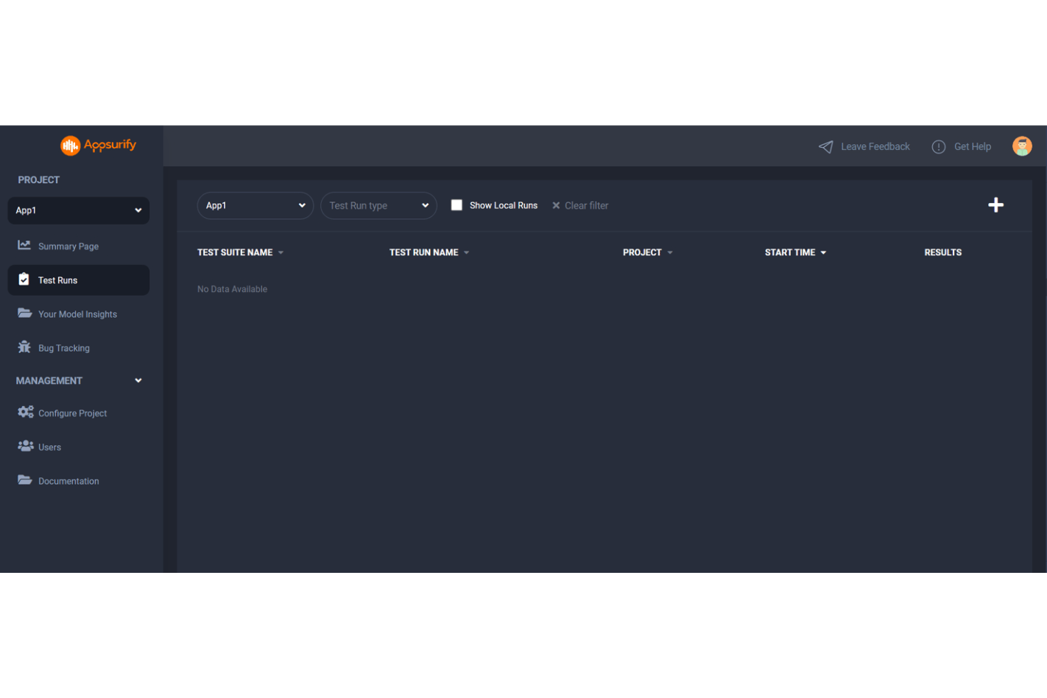 screenshot - Avis sur Appsurify TestBrain 2026 : Avantages, Inconvénients, Fonctionnalités et Tarifs
