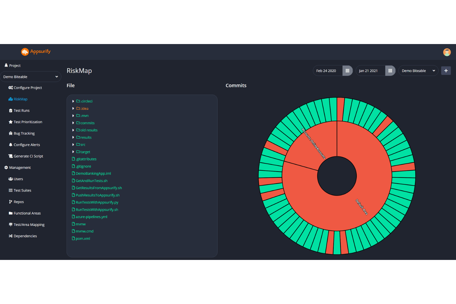 screenshot - Avis sur Appsurify TestBrain 2026 : Avantages, Inconvénients, Fonctionnalités et Tarifs