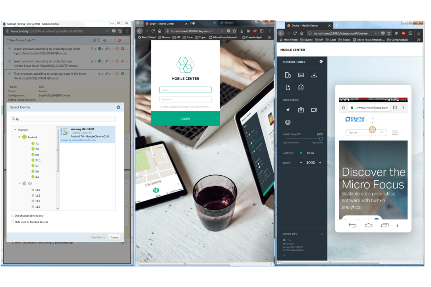 screenshot - OpenText Silk Central Test 2026: Vorteile, Nachteile, Funktionen und Preise