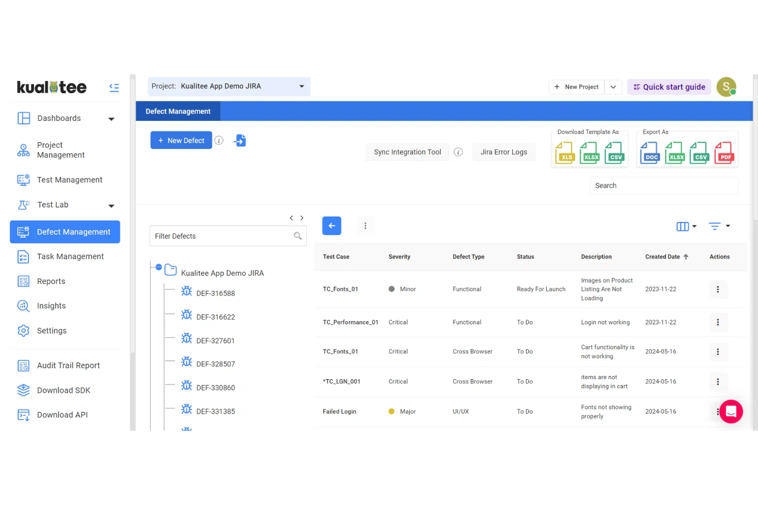 screenshot - Kualitee Review 2026: Pros, Cons, Features and Pricing