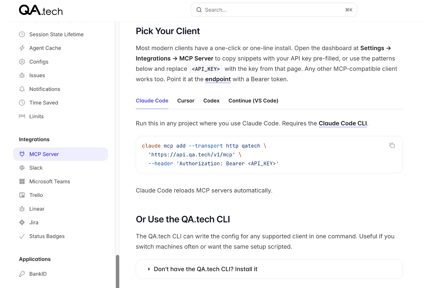 screenshot - QA.tech Review 2026: Pros, Cons, Features and Pricing Overview