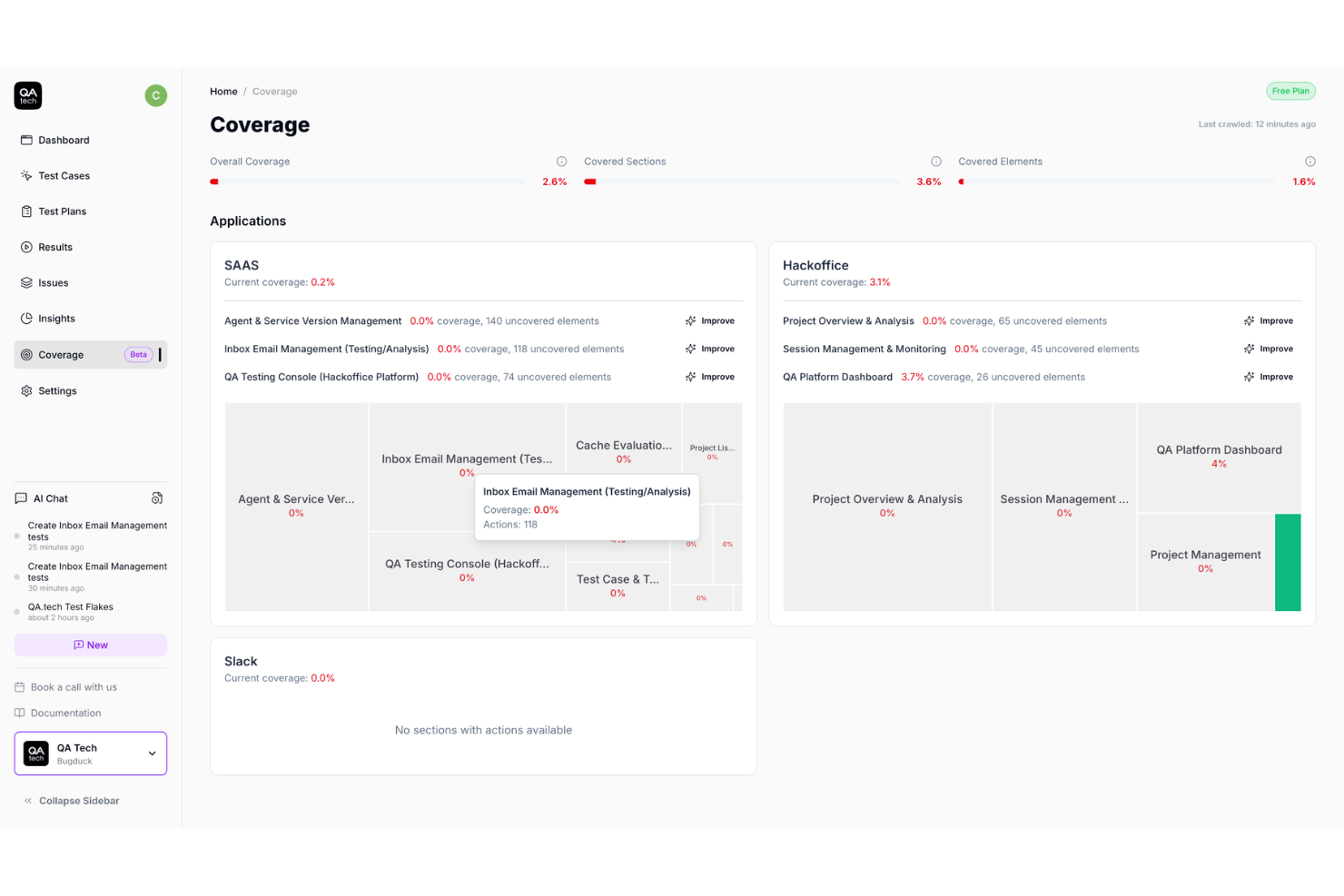 screenshot - QA.tech Review 2026: Pros, Cons, Features and Pricing Overview