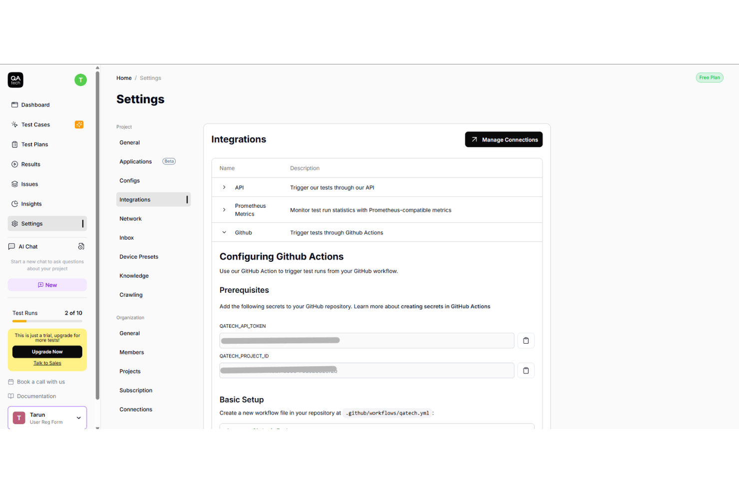 screenshot - QA.tech Review 2026: Pros, Cons, Features and Pricing Overview