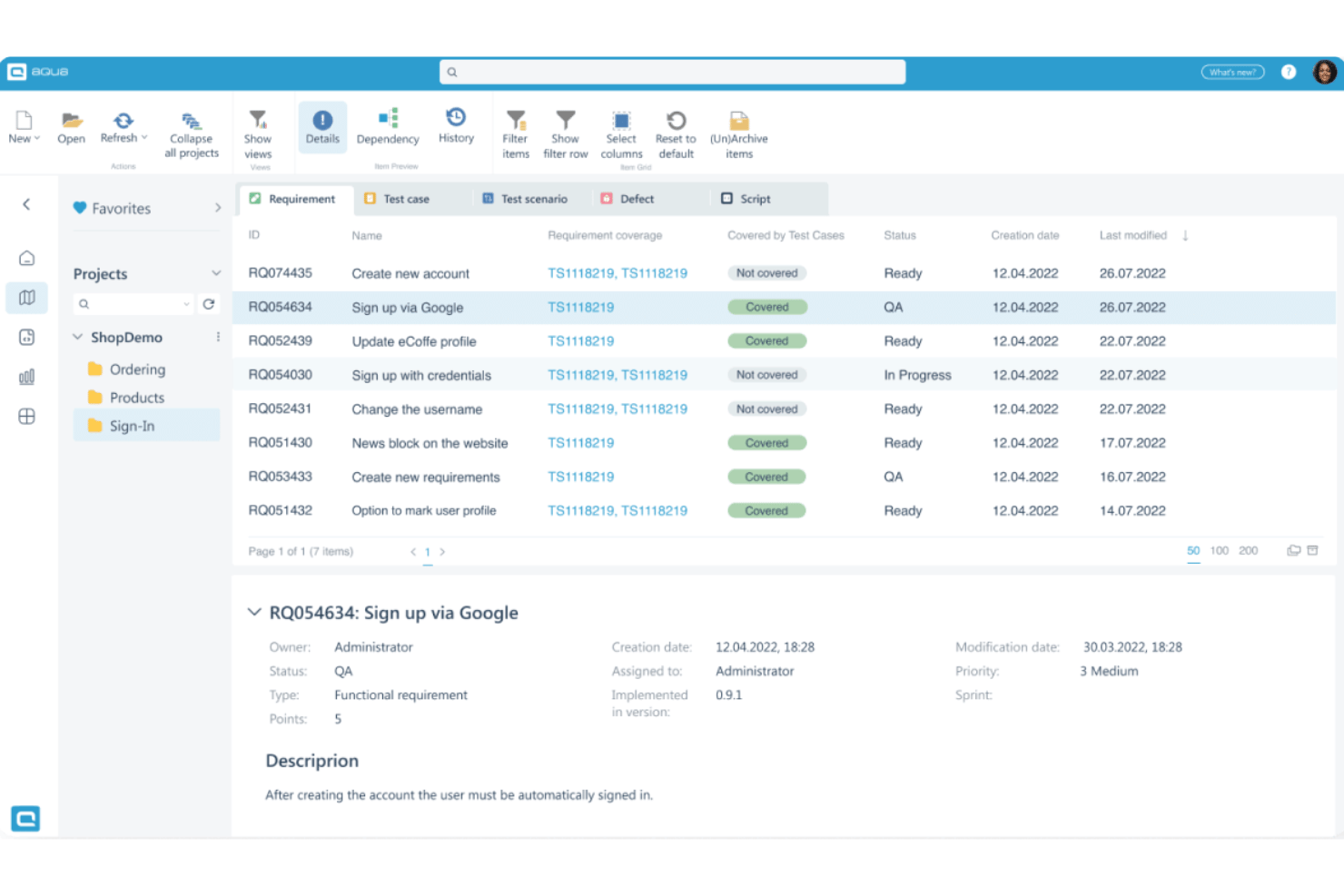 screenshot - Revue du logiciel aqua 2026 : Avantages, inconvénients, fonctionnalités et tarifs