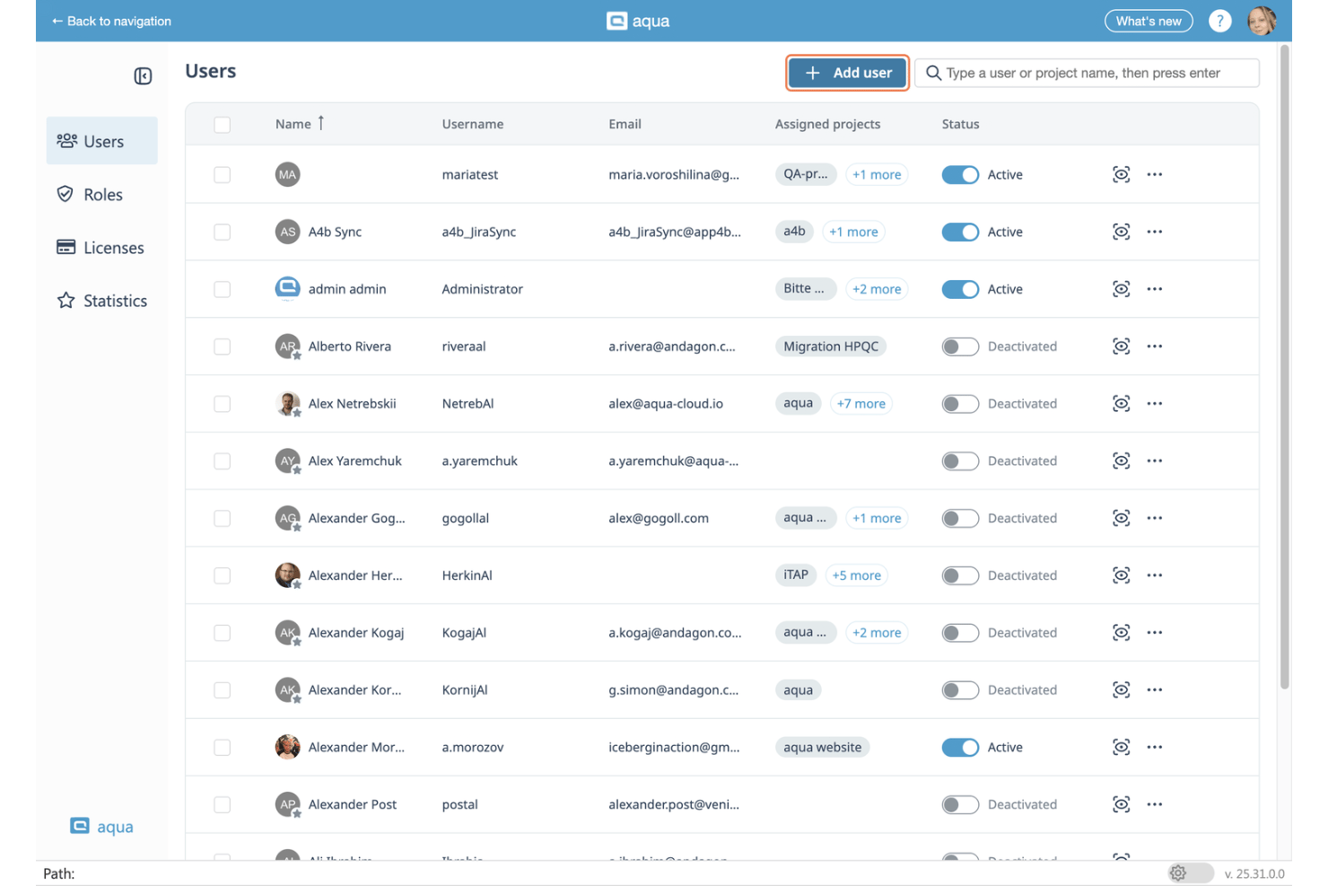 screenshot - Revue du logiciel aqua 2026 : Avantages, inconvénients, fonctionnalités et tarifs