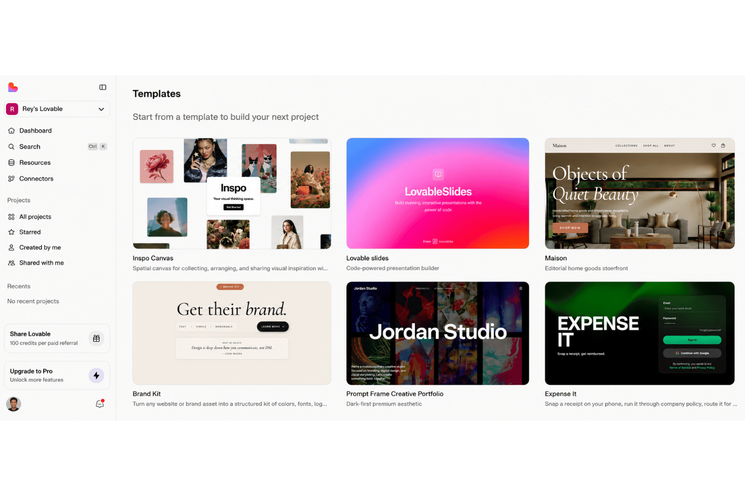 screenshot - Lovable 2026 Review: Pros, Cons, Features and Pricing